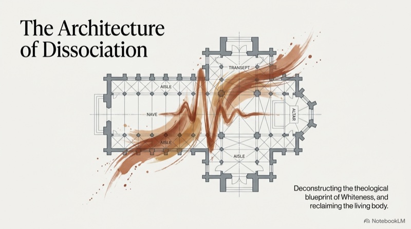 Title slide: Architecture of Dissociation, a slide study